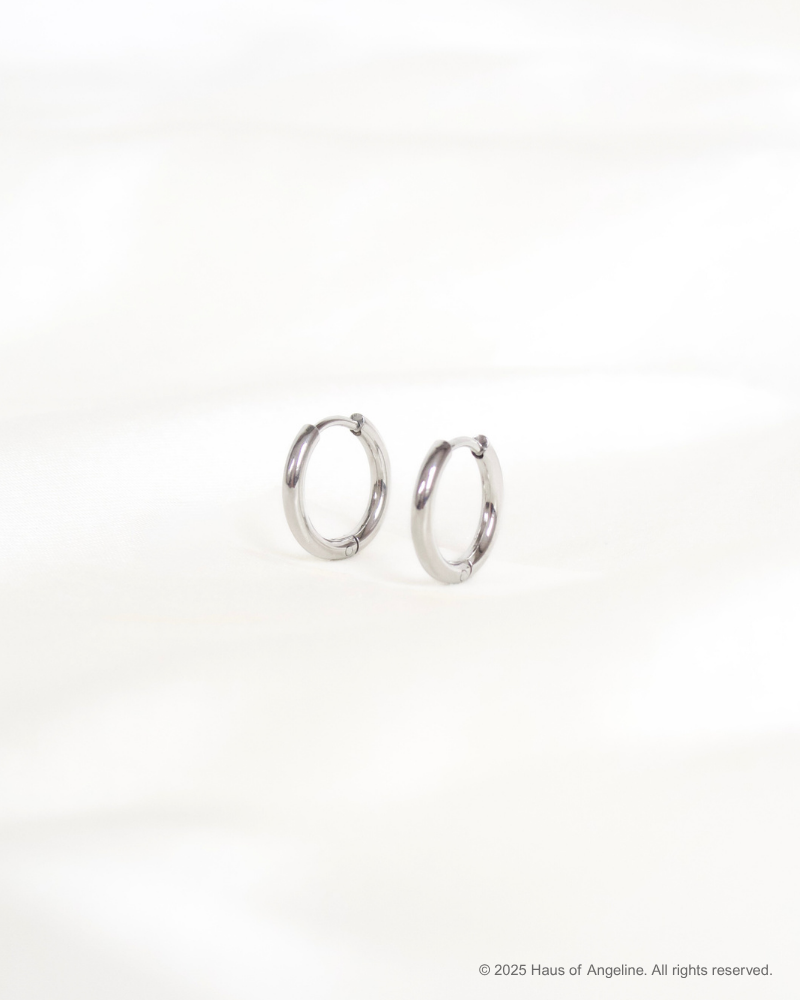 Small Silver Hoops