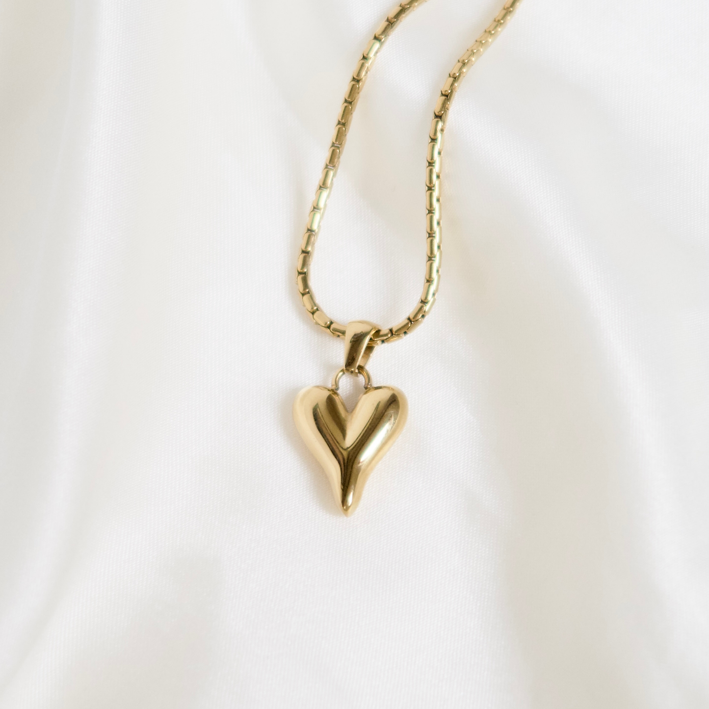 Gold Heart Necklace