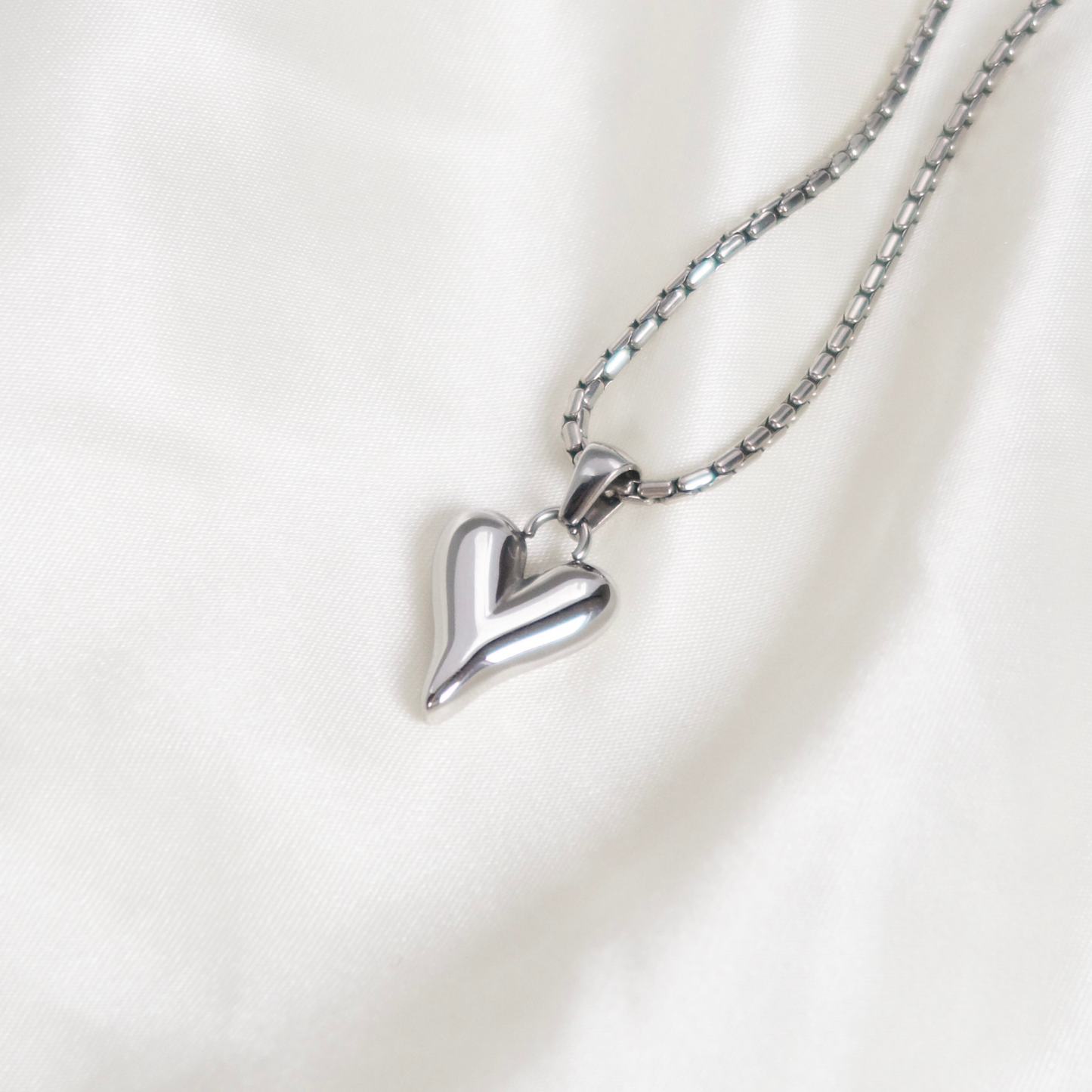 Silver Heart Necklace