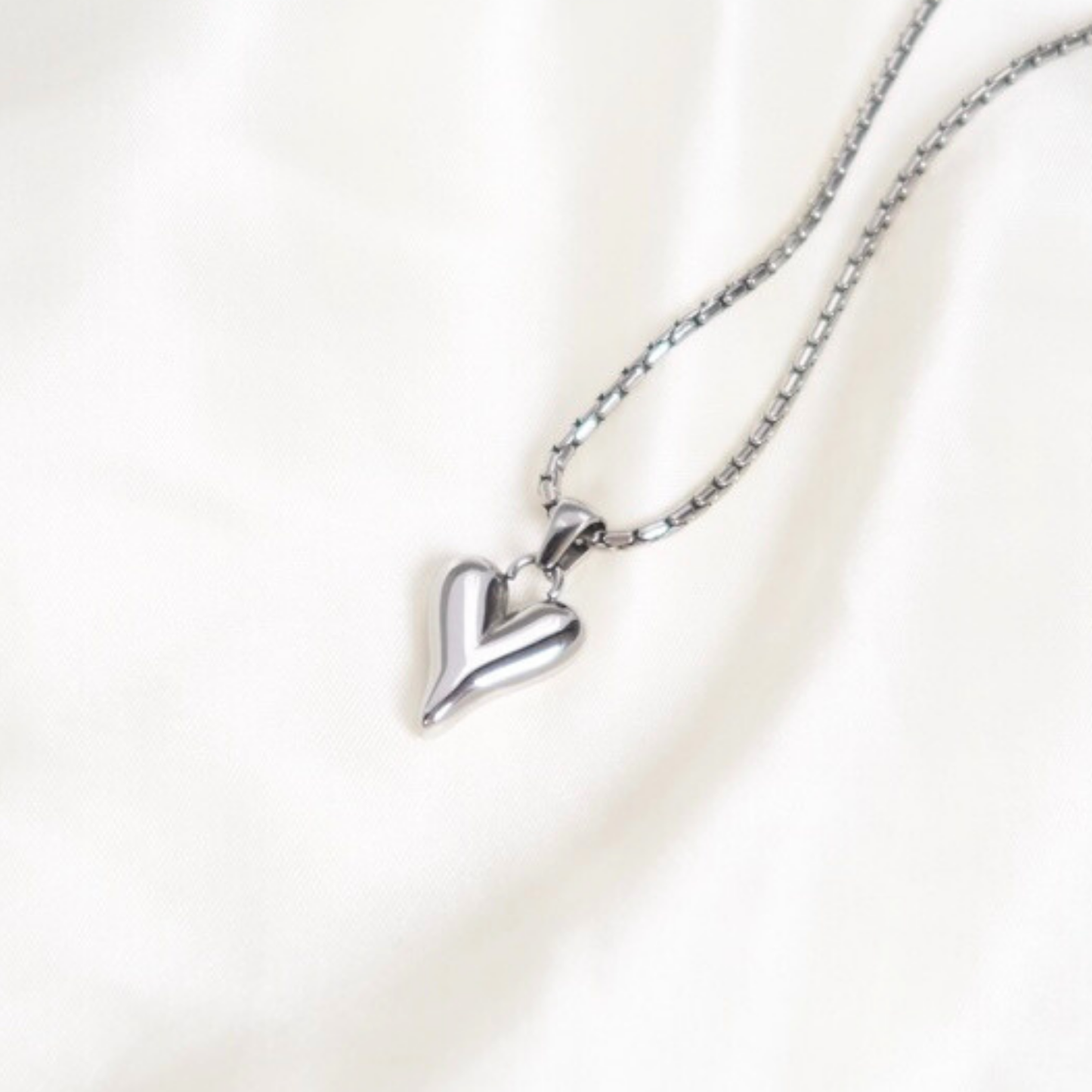 Silver Heart Necklace