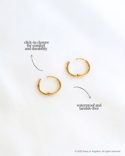 Small Gold Hoops